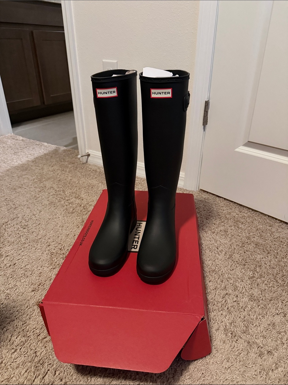 Hunter rain boots